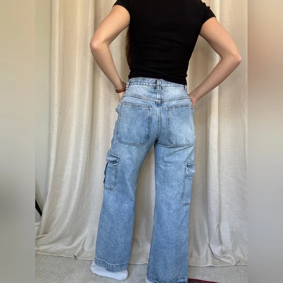 Pacsun Cargo Jeans - Picture 4 of 9